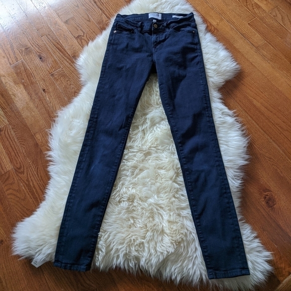 FRAME denim jeans le skinny de jeanne dark blue 26 - Picture 5 of 10